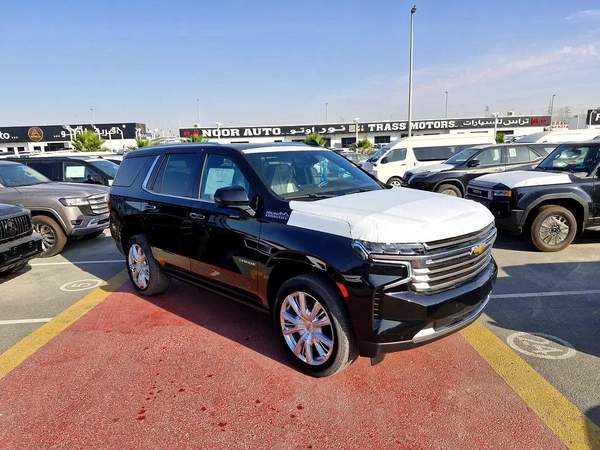 (VAT 5% INCLUDED) CHEVROLET TAHOE HIGH COUNTRY 6.2L V8 PETROL BRAND NEW 0KM