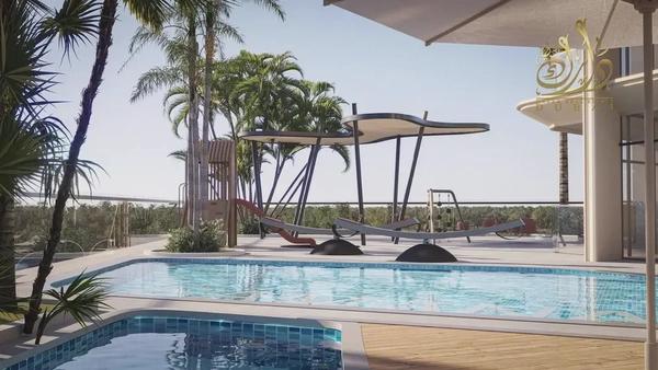 Furnished 1BR |pay 1% monthly | Balcony & Pool Access