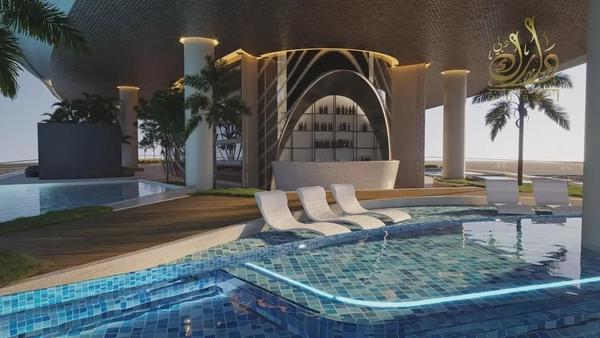 Furnished 1BR |pay 1% monthly | Balcony & Pool Access