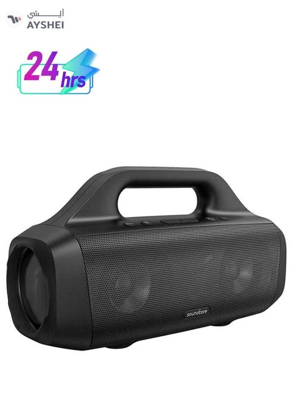 Soundcore Motion Boom Outdoor Speaker with Titanium Drivers, BassUp Technology, IPX7 Waterproof, 24H Playtime