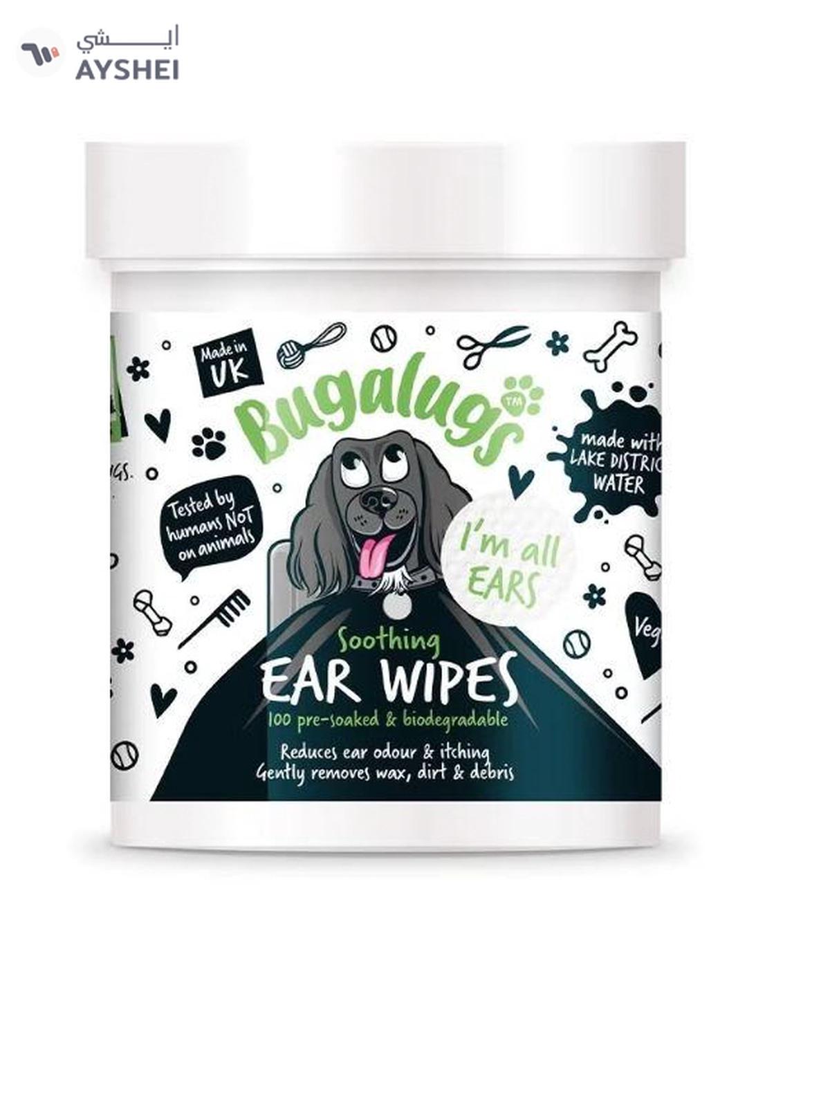 Bugalugs Soothing Ear Wipes 100pcs-0-portrait