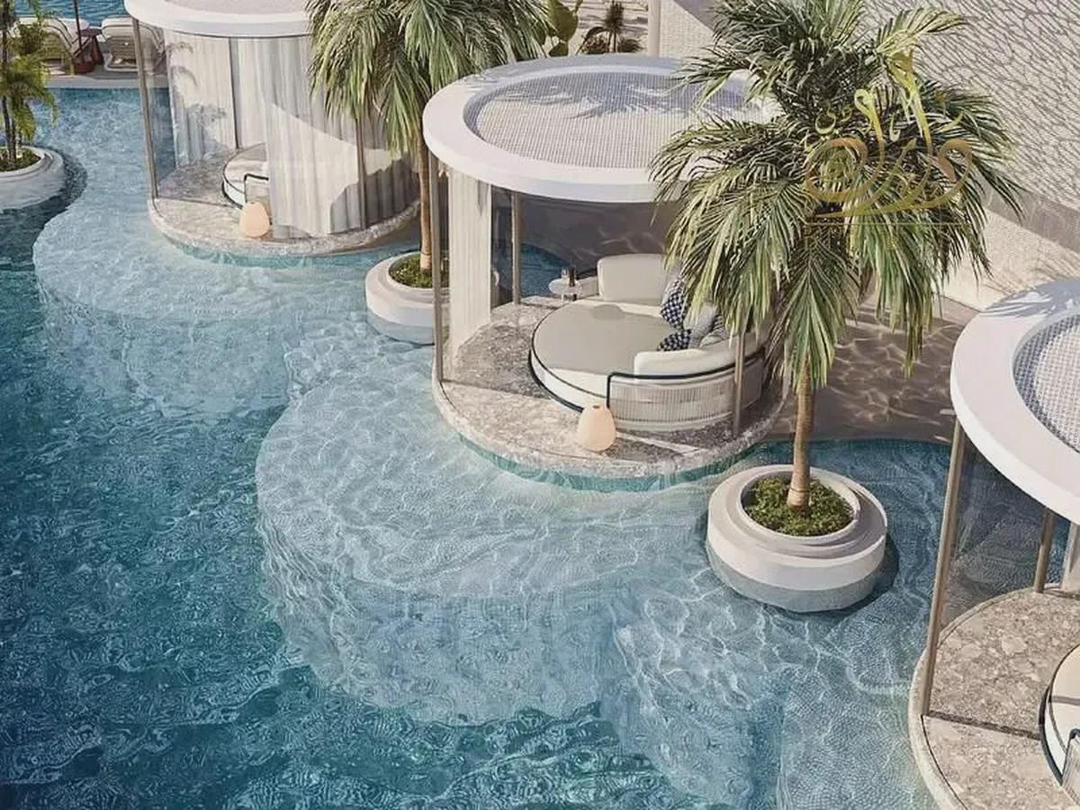 ""1% Monthly--7 Years PP--Furnished + Robot + Branded--Blue Carbon Zone--Private Beach""-5-5