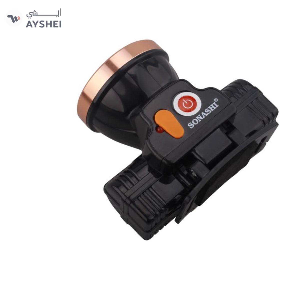 Sonashi Rechargeable Head Light with Bright LED Bulb, 15 Hours work Best for Camping Hiking Running-6-6