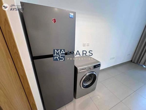 Spacious studio apartment with kitchen appliances and all facilities in Al Mamsha available