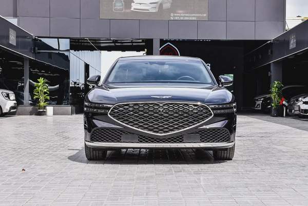 Genesis G90 Premium 2022 | Korean Specs | Clean Title | 48K KM | Black | جينسس G90 بريميوم 2022
