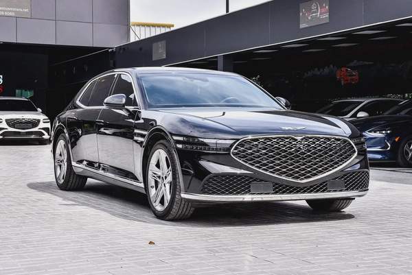 Genesis G90 Premium 2022 | Korean Specs | Clean Title | 48K KM | Black | جينسس G90 بريميوم 2022