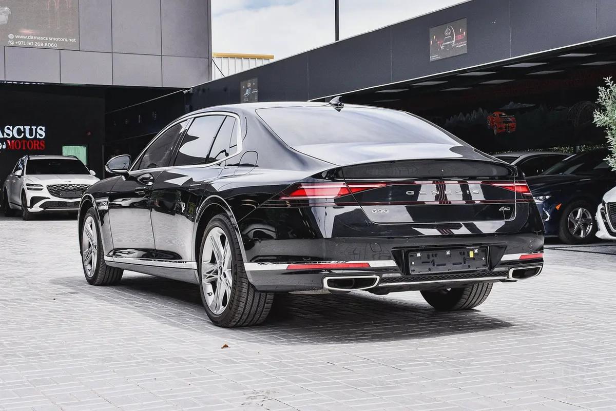 Genesis G90 Premium 2022 | Korean Specs | Clean Title | 48K KM | Black | جينسس G90 بريميوم 2022-7-7