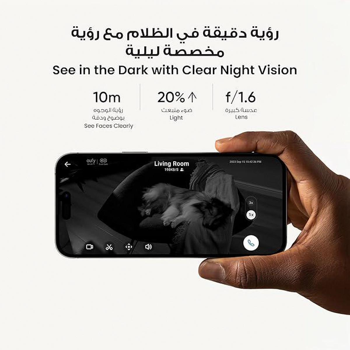 eufy Security Indoor Cam S350, Dual Cameras, 4K UHD Resolution Security Camera -1-portrait