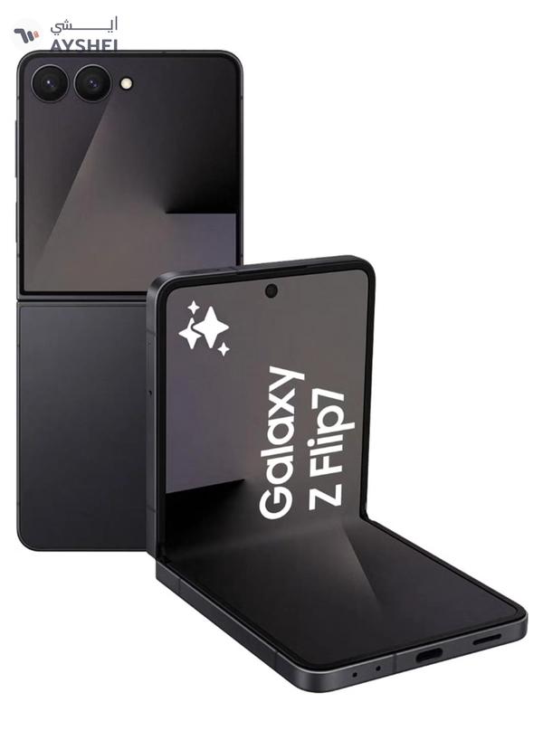 Samsung Galaxy Z Flip 7 FE Dual SIM Black 8GB 256GB 5G - Middle East Version