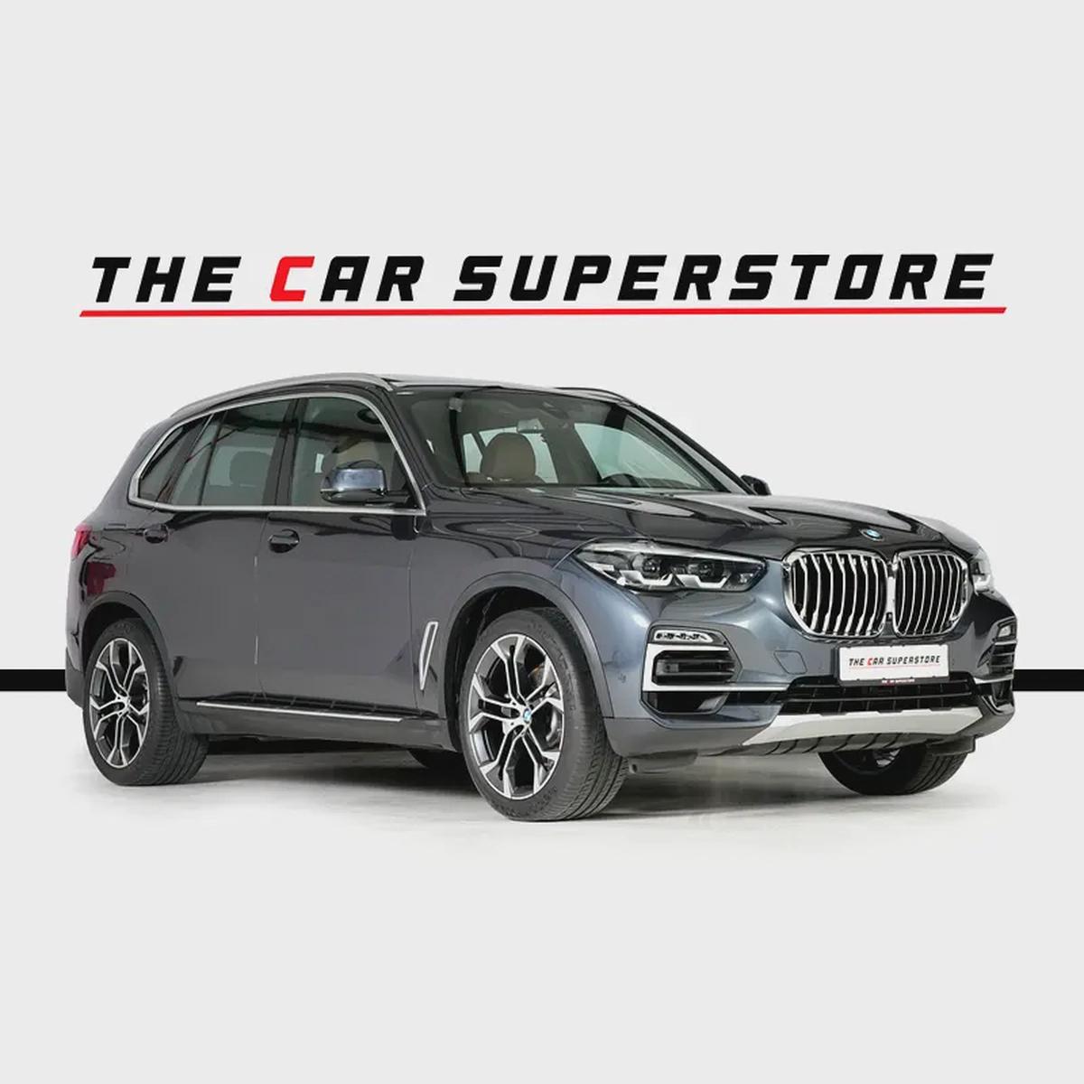 BMW X5 40i X-Drive-GCC-AGMC Full Service History-Warranty Service Contract Until June 2026-0-0
