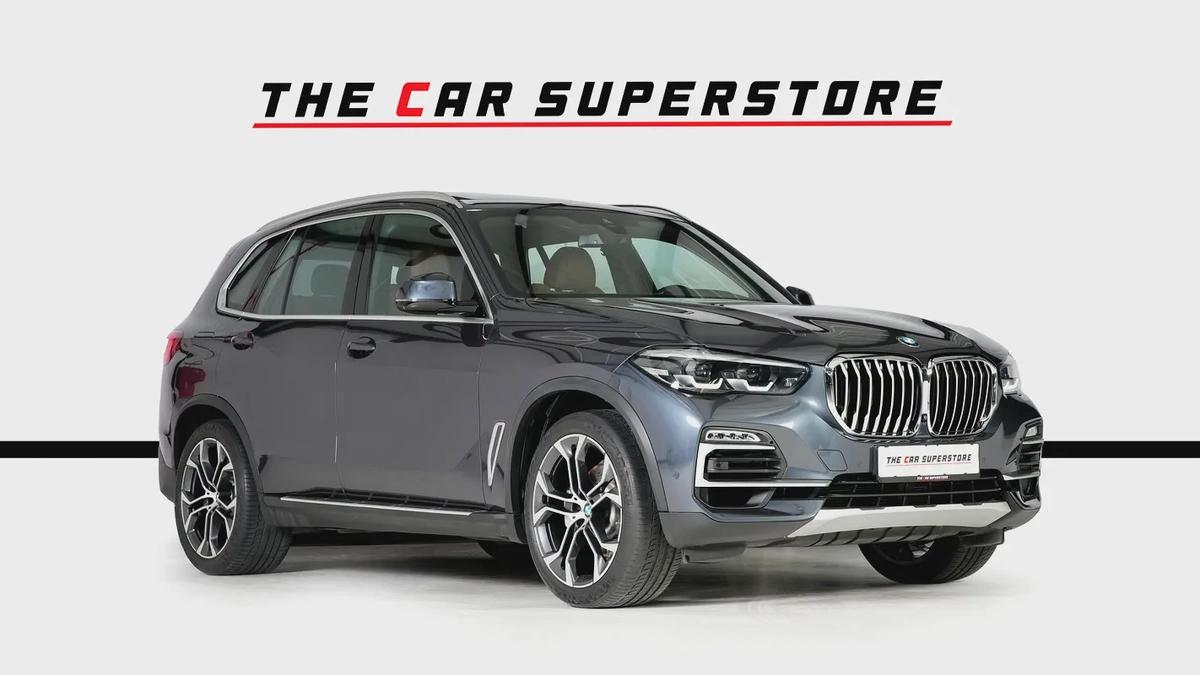 BMW X5 40i X-Drive-GCC-AGMC Full Service History-Warranty Service Contract Until June 2026-1-1