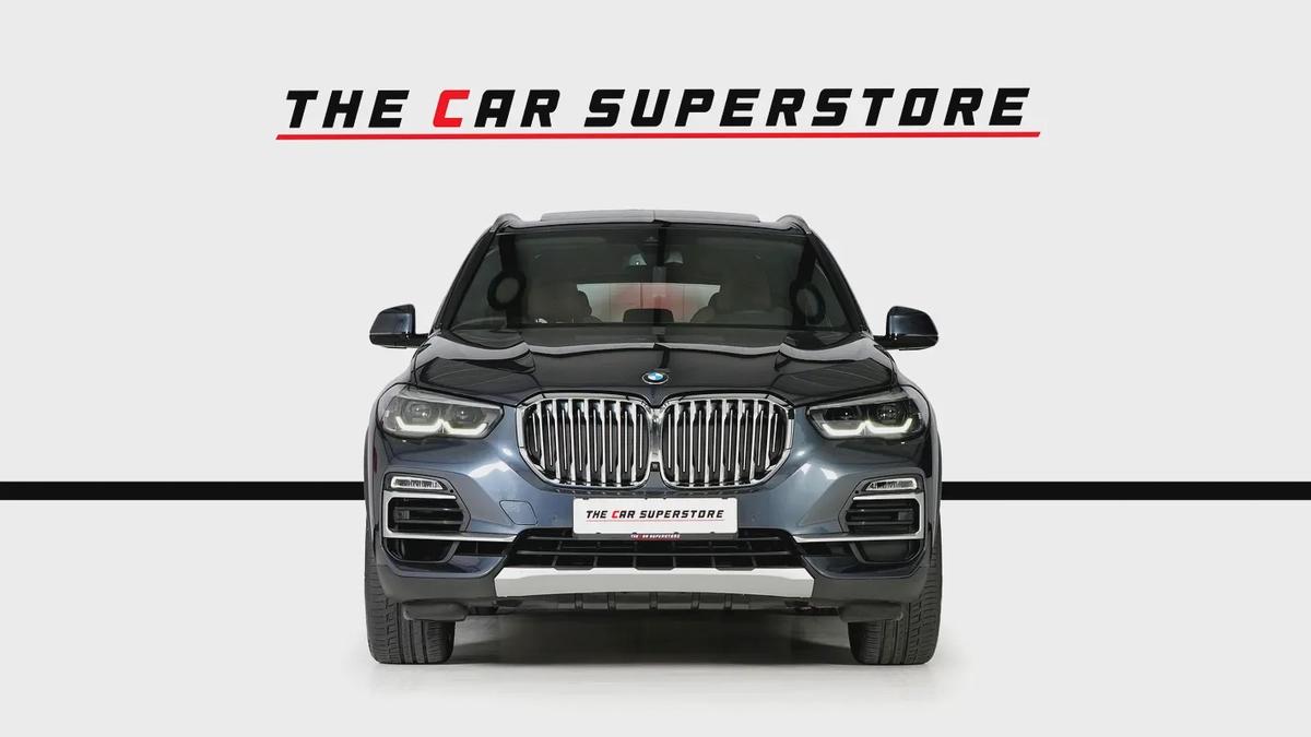 BMW X5 40i X-Drive-GCC-AGMC Full Service History-Warranty Service Contract Until June 2026-2-2