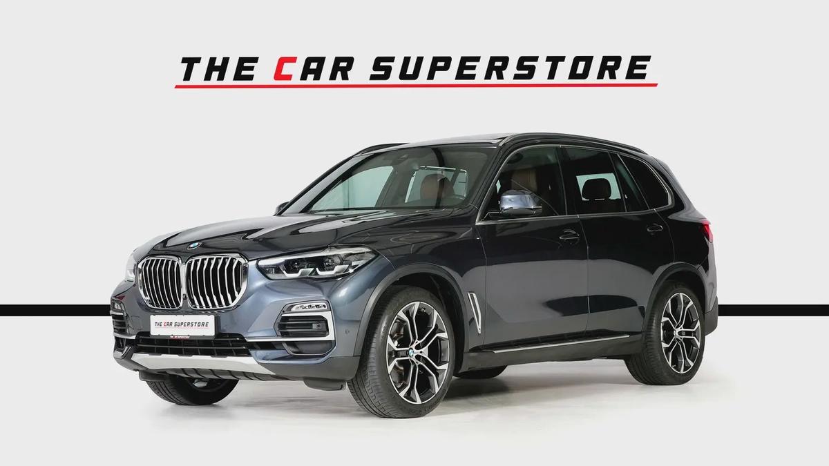 BMW X5 40i X-Drive-GCC-AGMC Full Service History-Warranty Service Contract Until June 2026-3-3