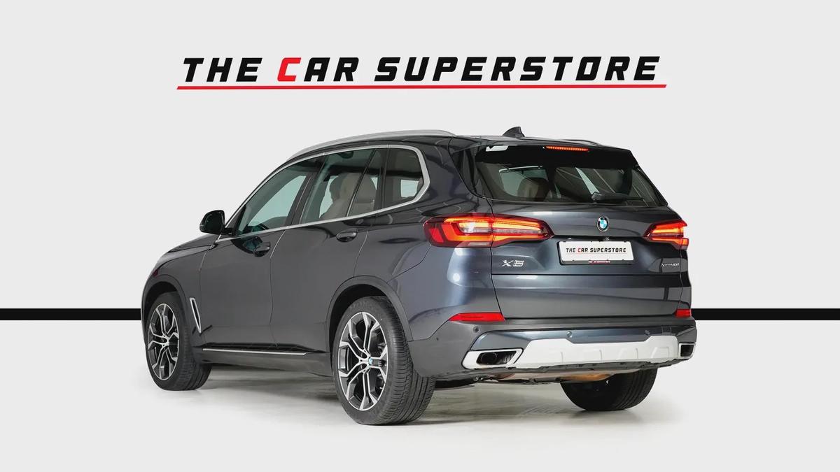 BMW X5 40i X-Drive-GCC-AGMC Full Service History-Warranty Service Contract Until June 2026-5-5