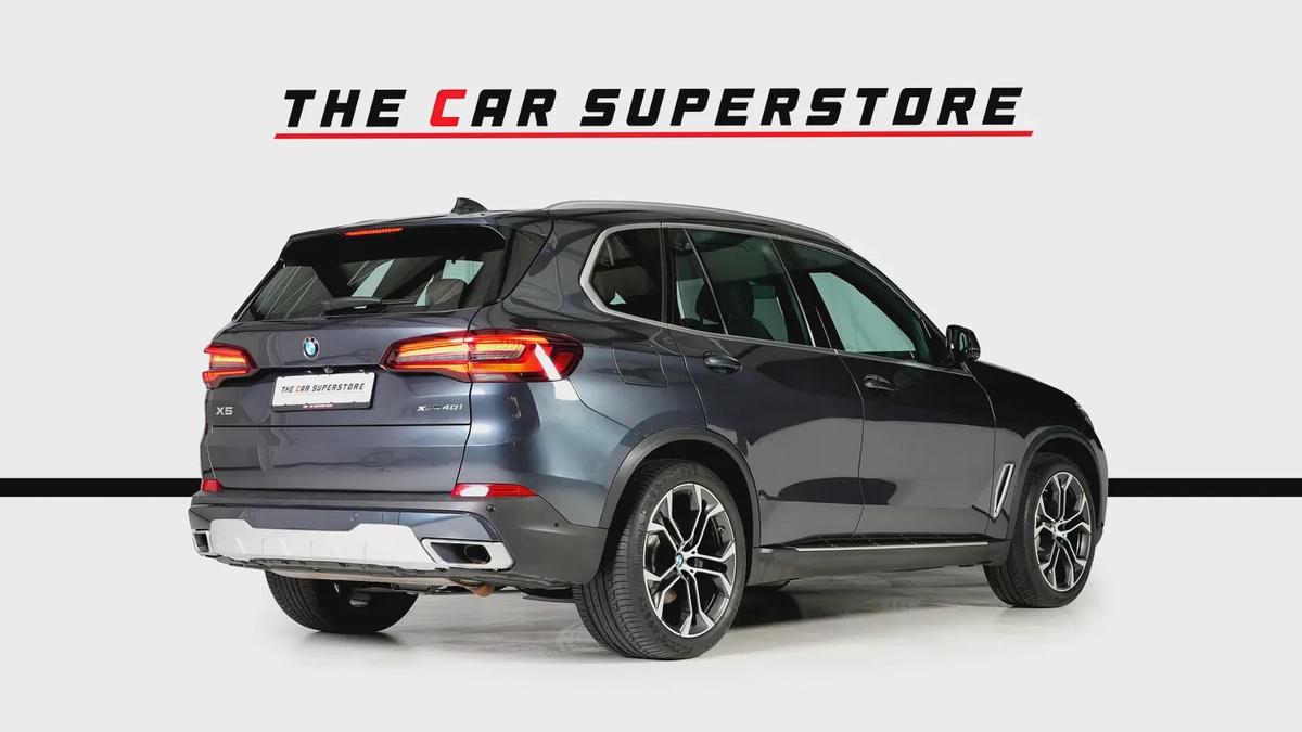 BMW X5 40i X-Drive-GCC-AGMC Full Service History-Warranty Service Contract Until June 2026-7-7