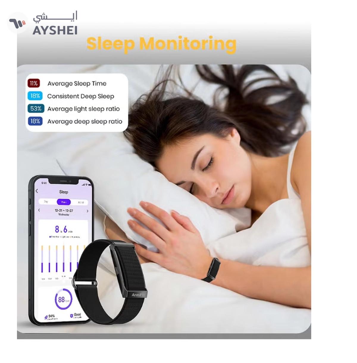 ArmFit Deep Zeero Membership fee fitness tracker band-4-4