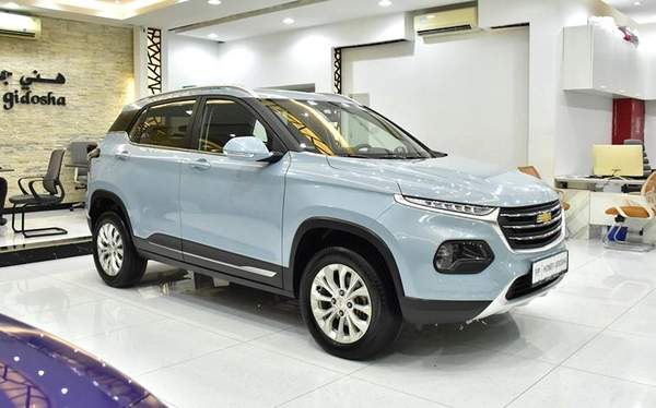 Chevrolet Groove LT ( 2023 Model ) in Blue Color GCC Specs