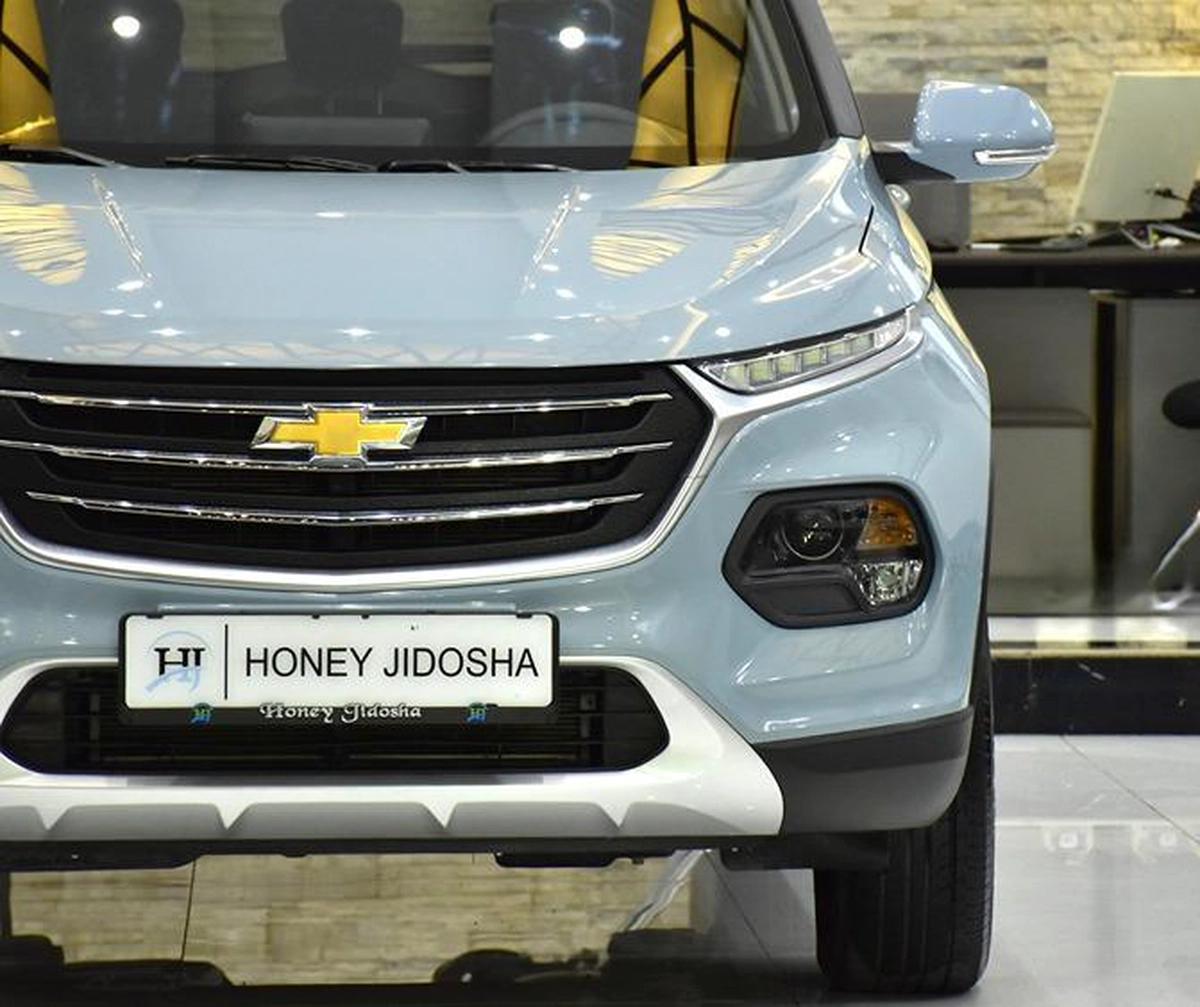 Chevrolet Groove LT ( 2023 Model ) in Blue Color GCC Specs-4-4
