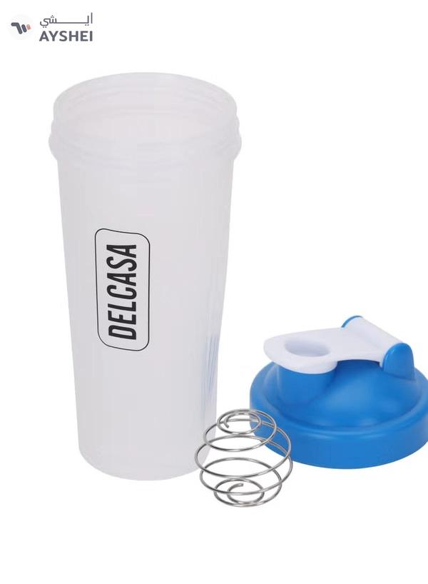 DELCASA Shaker Bottle with Steel Ball 600ml