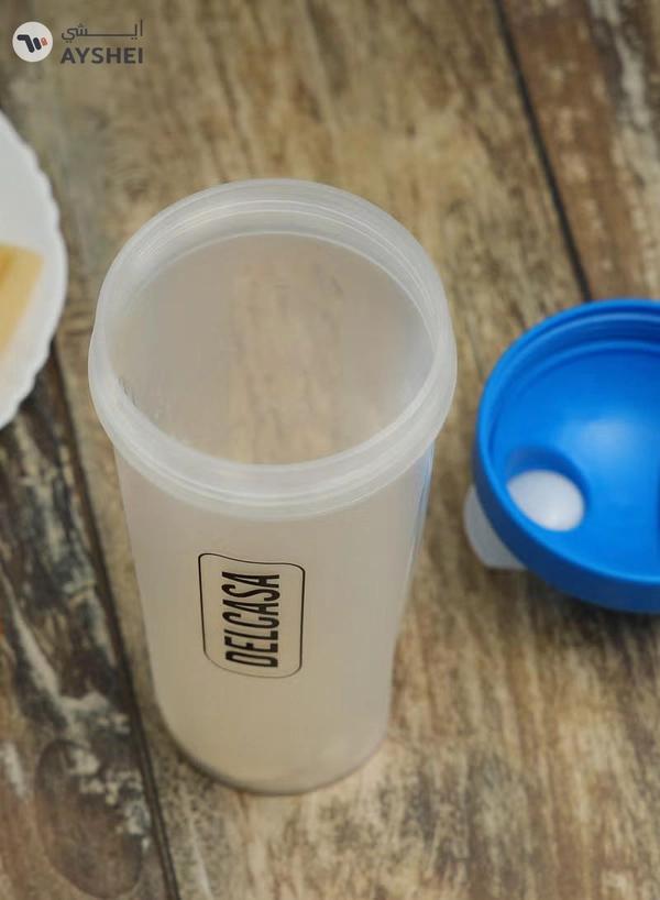 DELCASA Shaker Bottle with Steel Ball 600ml