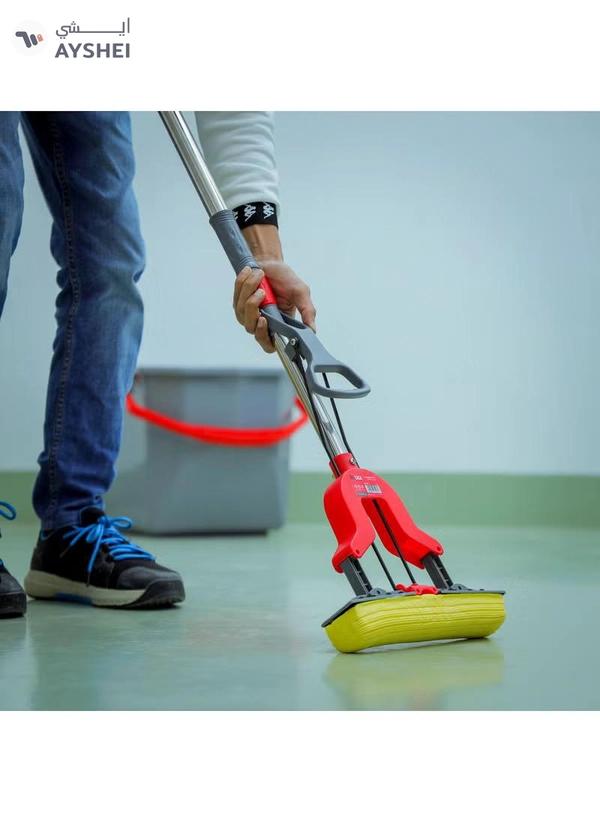 DELCASA Fold PVA Mop Unique Butterfly Squeezing Mechanism DC2460