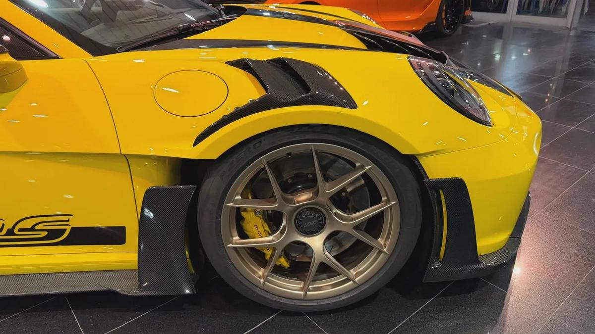 PORSCHE CARRERA /911 GT3 RS, GCC, AL NABODAH WARRANTY, FULL SERVICE HISTORY, FULL CARBON PACKAGE-7-7