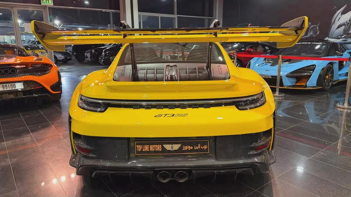 PORSCHE CARRERA /911 GT3 RS, GCC, AL NABODAH WARRANTY, FULL SERVICE HISTORY, FULL CARBON PACKAGE-12-12