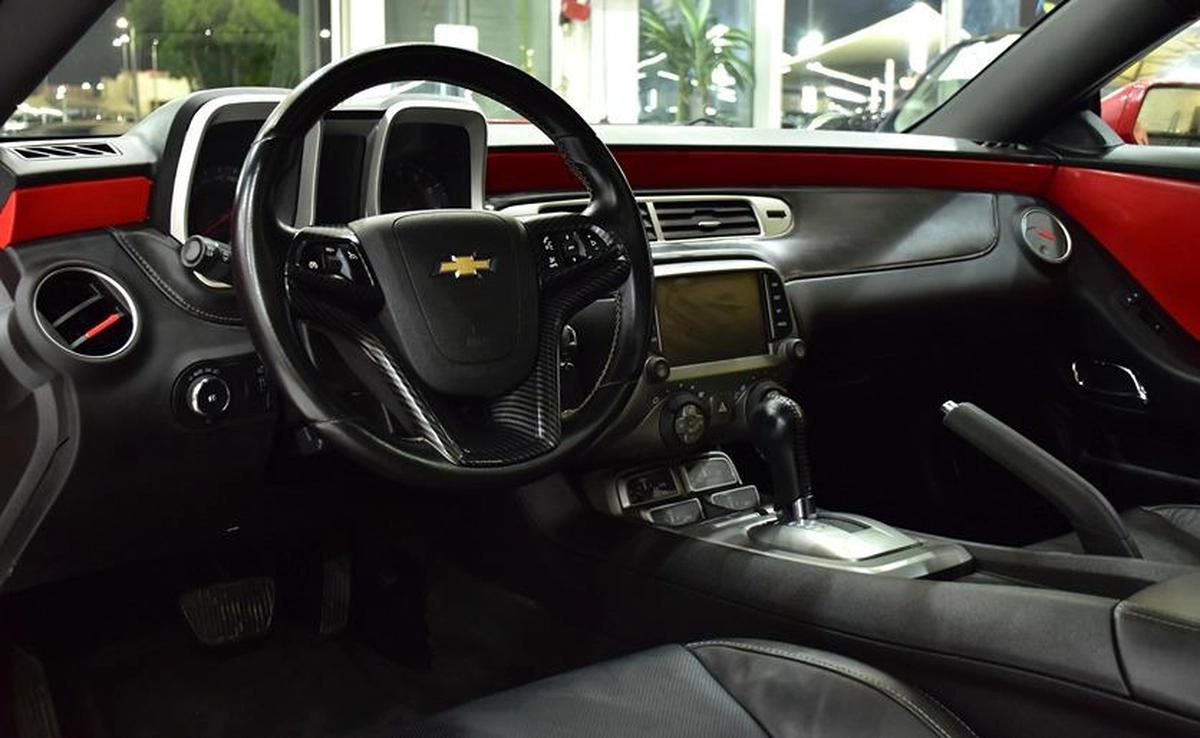 Chevrolet Camaro ( 2014 Model ) in Red Color GCC Specs-6-6