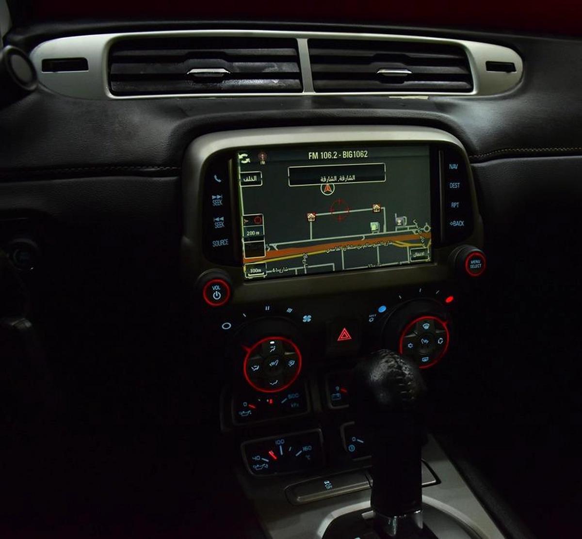 Chevrolet Camaro ( 2014 Model ) in Red Color GCC Specs-8-8