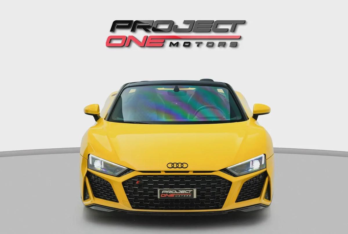 2023 AUDI R8 V10 SPYDER WITH WARRANTY AND SERVICE CONTRACT-1-1