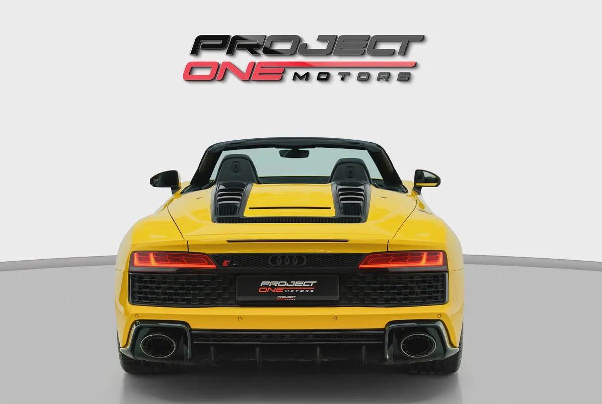 2023 AUDI R8 V10 SPYDER WITH WARRANTY AND SERVICE CONTRACT-5-5