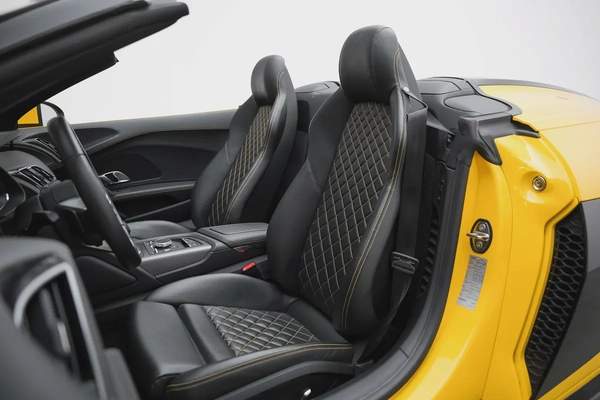 2023 AUDI R8 V10 SPYDER WITH WARRANTY AND SERVICE CONTRACT