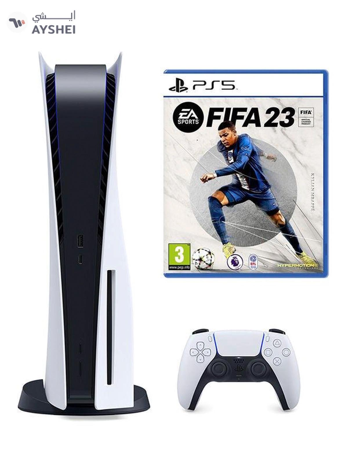 Sony PlayStation 5 (Disc Version) + FIFA 23 PS5-0-portrait