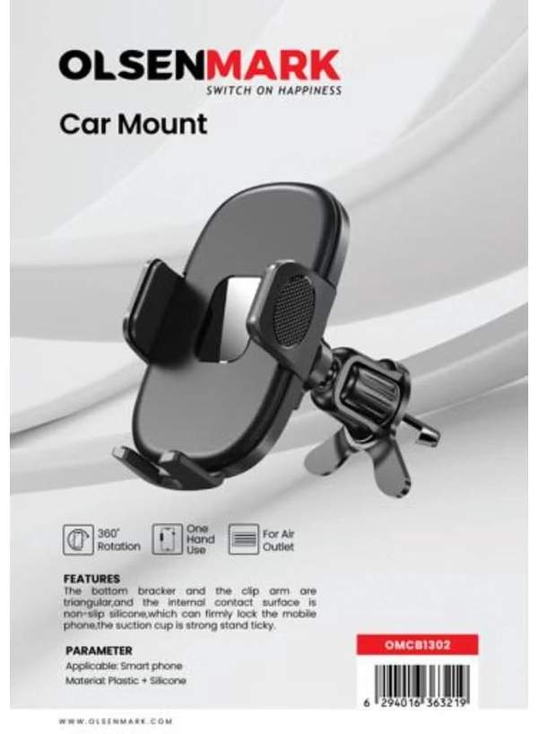 Olsenmark Car Mobile Holder 360 Rotation