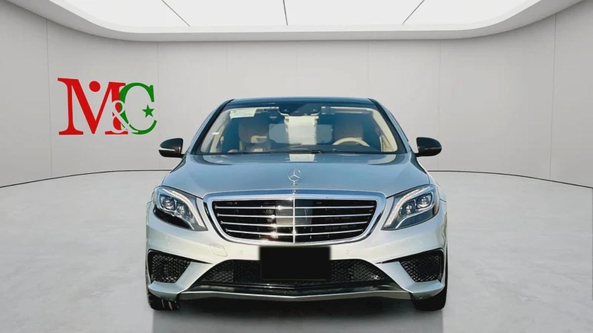 MERCEDES BENZ S63 ///AMG - 2014 - SILVER WITH BEIGE - SUPER CLEAN CAR FRESH JAPAN IMPORT-1-1