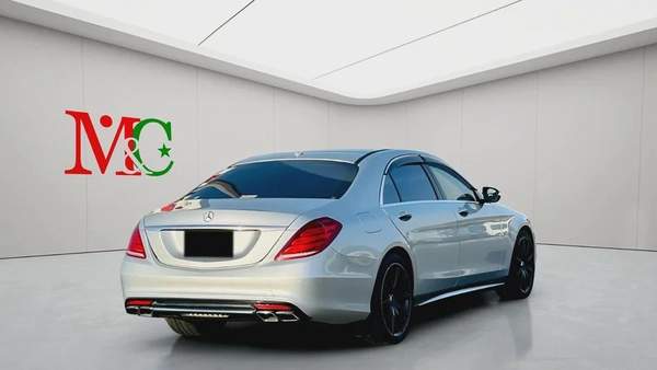 MERCEDES BENZ S63 ///AMG - 2014 - SILVER WITH BEIGE - SUPER CLEAN CAR FRESH JAPAN IMPORT