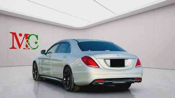 MERCEDES BENZ S63 ///AMG - 2014 - SILVER WITH BEIGE - SUPER CLEAN CAR FRESH JAPAN IMPORT
