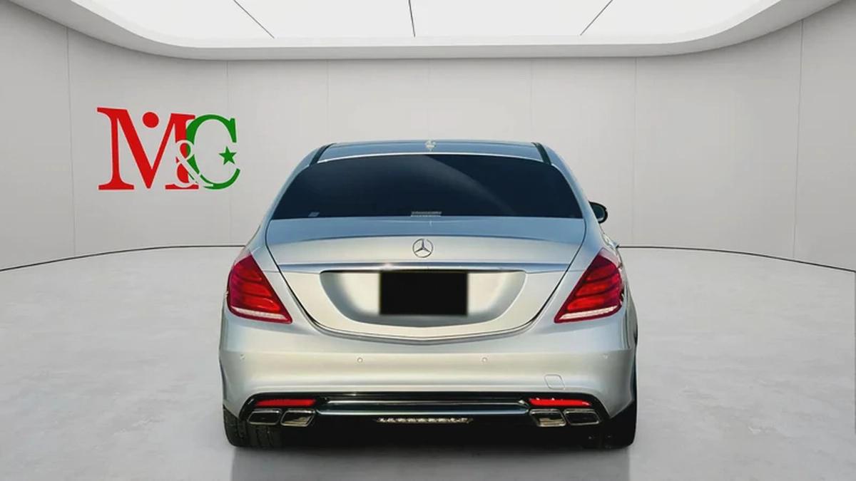 MERCEDES BENZ S63 ///AMG - 2014 - SILVER WITH BEIGE - SUPER CLEAN CAR FRESH JAPAN IMPORT-5-5