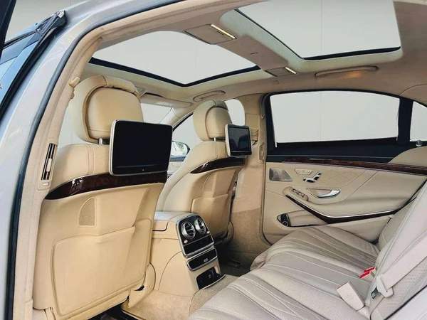 MERCEDES BENZ S63 ///AMG - 2014 - SILVER WITH BEIGE - SUPER CLEAN CAR FRESH JAPAN IMPORT