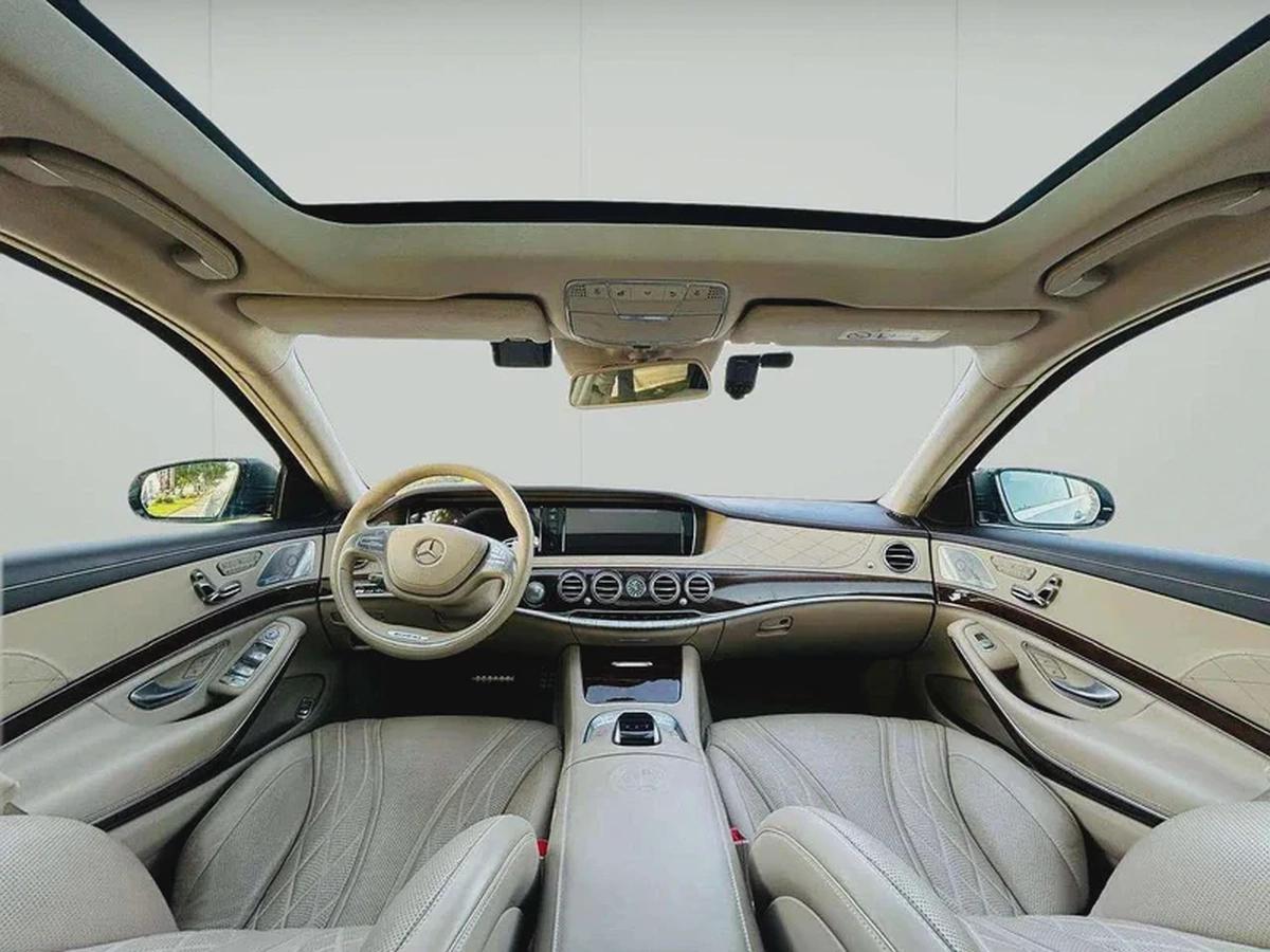 MERCEDES BENZ S63 ///AMG - 2014 - SILVER WITH BEIGE - SUPER CLEAN CAR FRESH JAPAN IMPORT-14-14