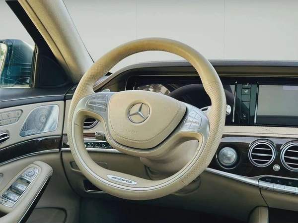 MERCEDES BENZ S63 ///AMG - 2014 - SILVER WITH BEIGE - SUPER CLEAN CAR FRESH JAPAN IMPORT