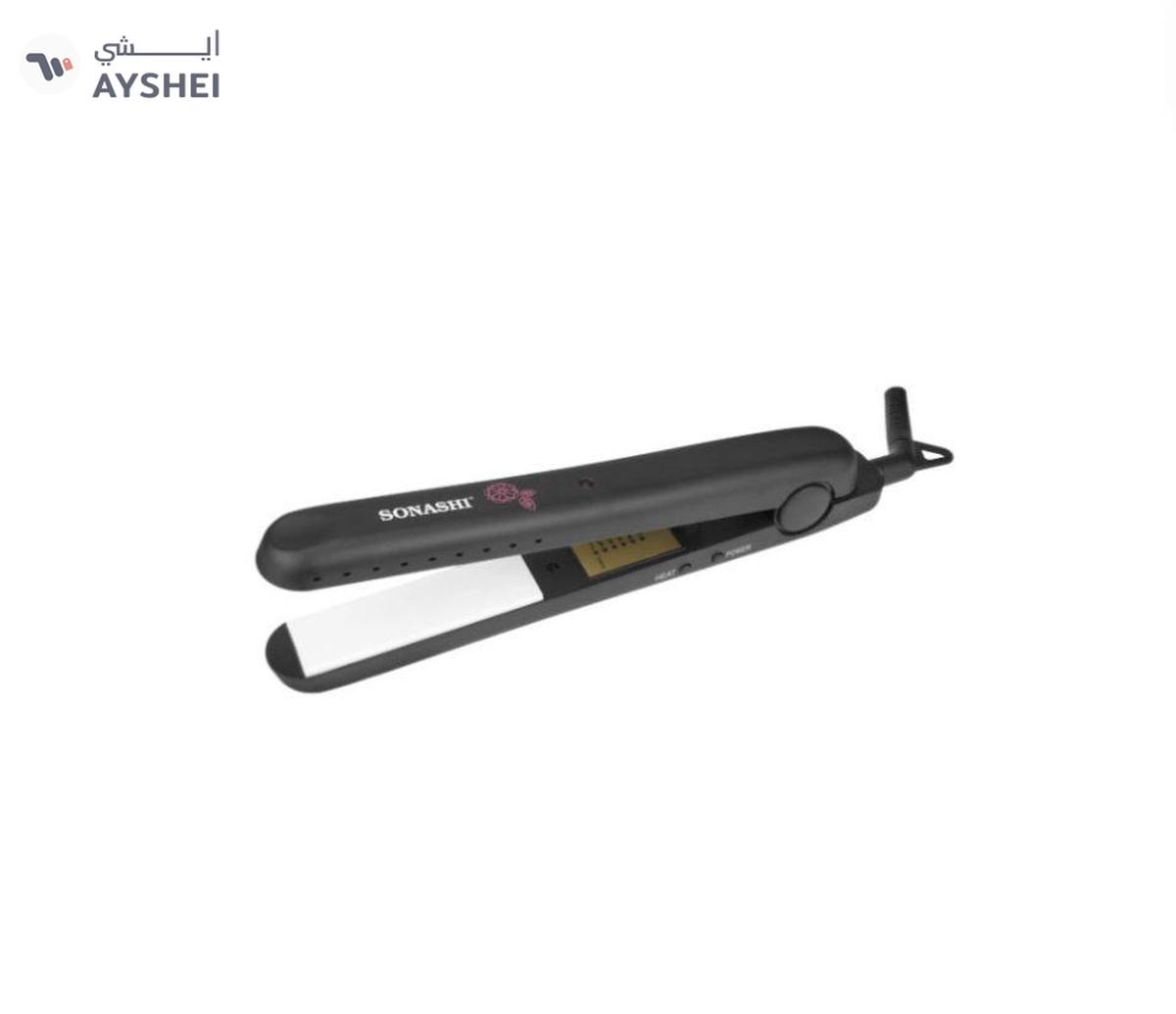 Sonashi Hair Straightener With White Ceramic Plates Easy Temperature Control -0-0