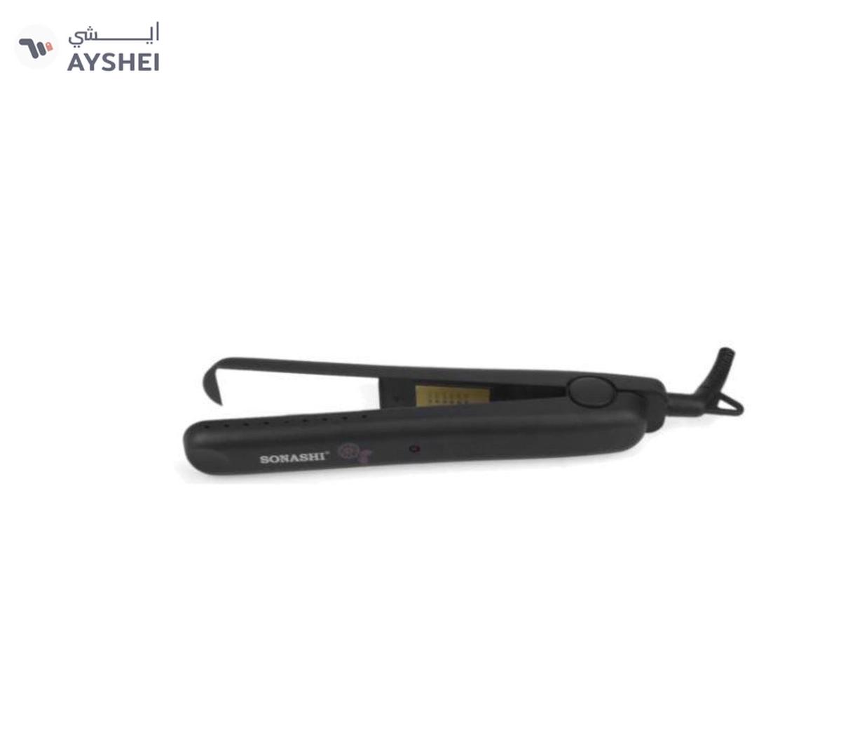 Sonashi Hair Straightener With White Ceramic Plates Easy Temperature Control -1-landscape