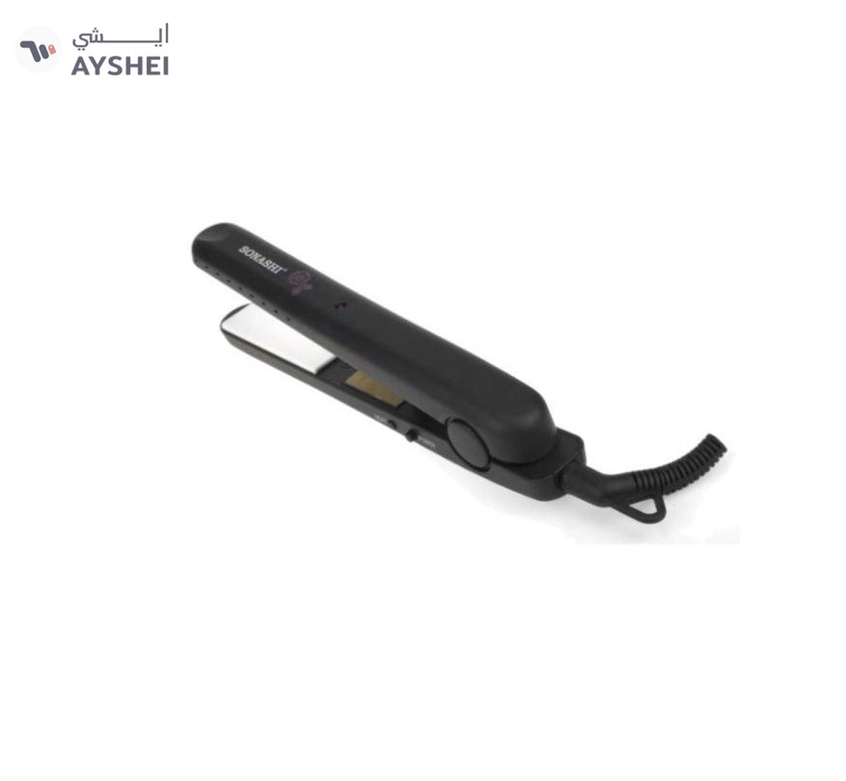 Sonashi Hair Straightener With White Ceramic Plates Easy Temperature Control -3-3