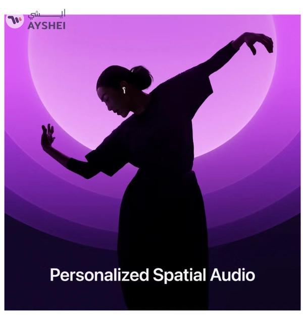 Apple AirPods 4 Wireless Earbuds, Bluetooth Headphones, Personalized Spatial Audio, Sweat and Water Resistant