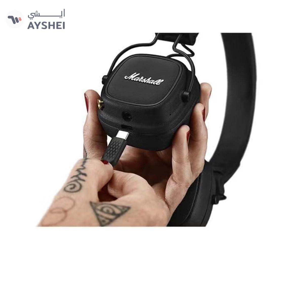 Marshall Major IV Foldable Bluetooth Wired/Wireless Headphone-4-4