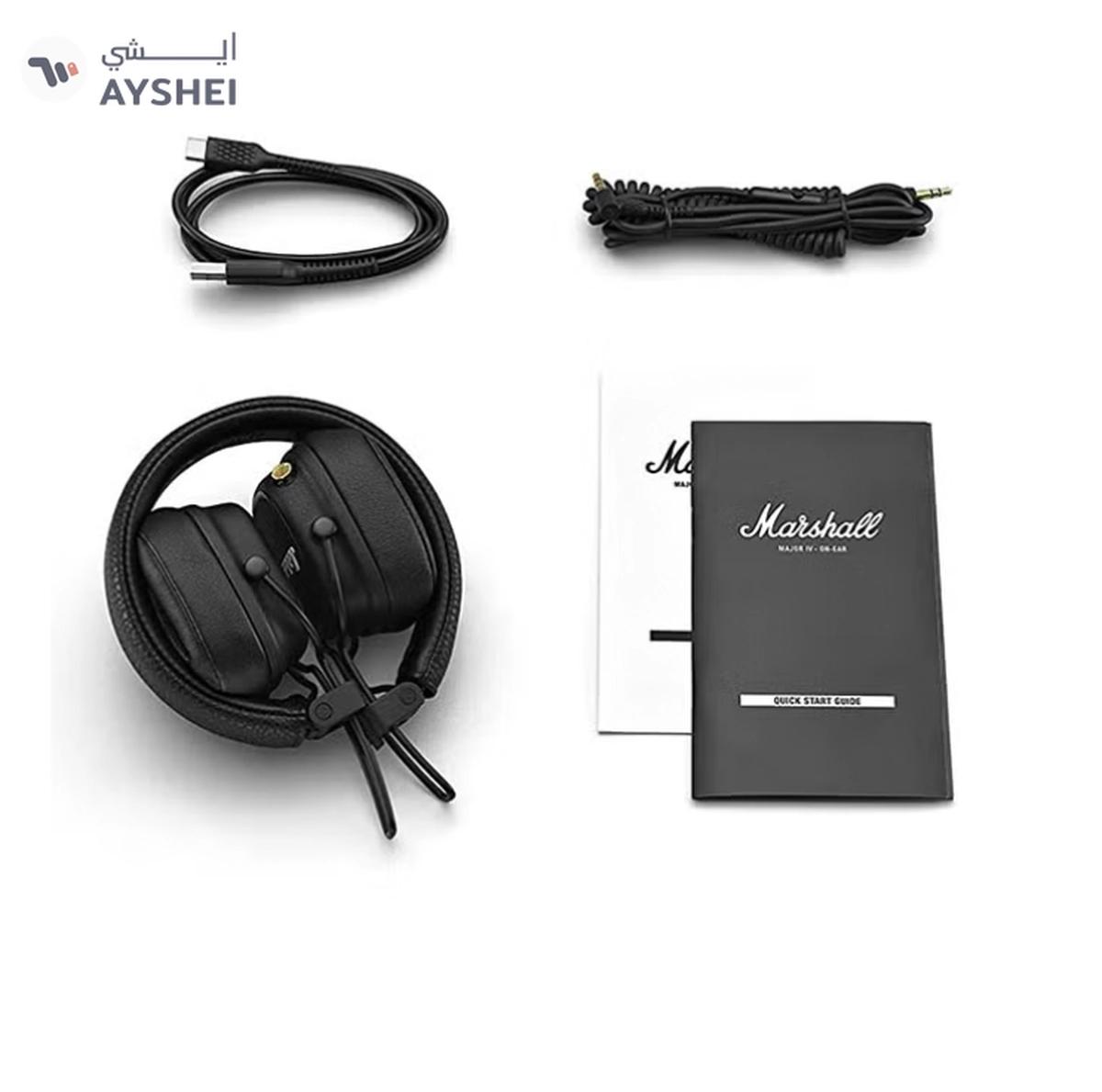 Marshall Major IV Foldable Bluetooth Wired/Wireless Headphone-5-5