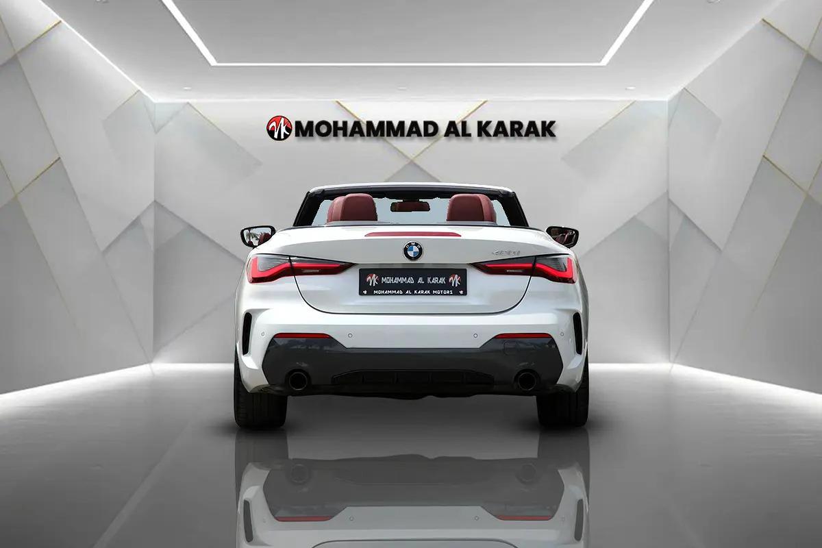 BMW 420I CONVERTIBLE 2022 - GCC - FULLY LOADED- ORIGINAL PAINT-3-3