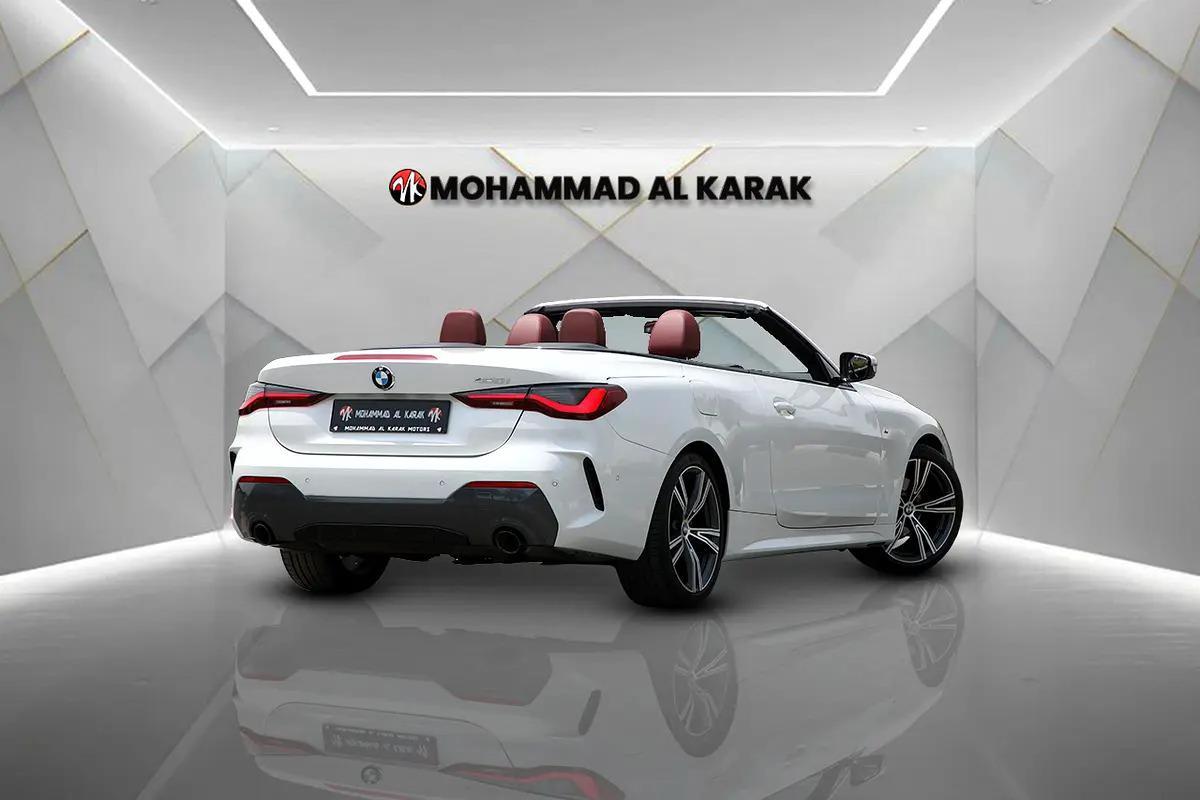 BMW 420I CONVERTIBLE 2022 - GCC - FULLY LOADED- ORIGINAL PAINT-1-1