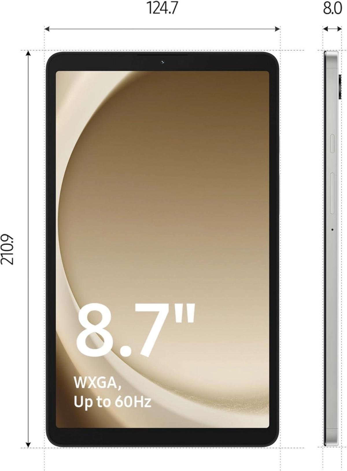 Samsung Galaxy Tab A9, 8.7" LTE Tablet, 4GB RAM 64GB Storage-1-1
